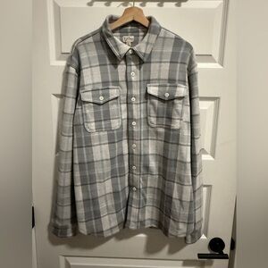 J. Crew knit flannel